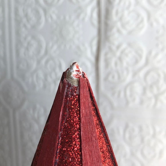 Longaberger Red Glitter Tree - Picture 5 of 9
